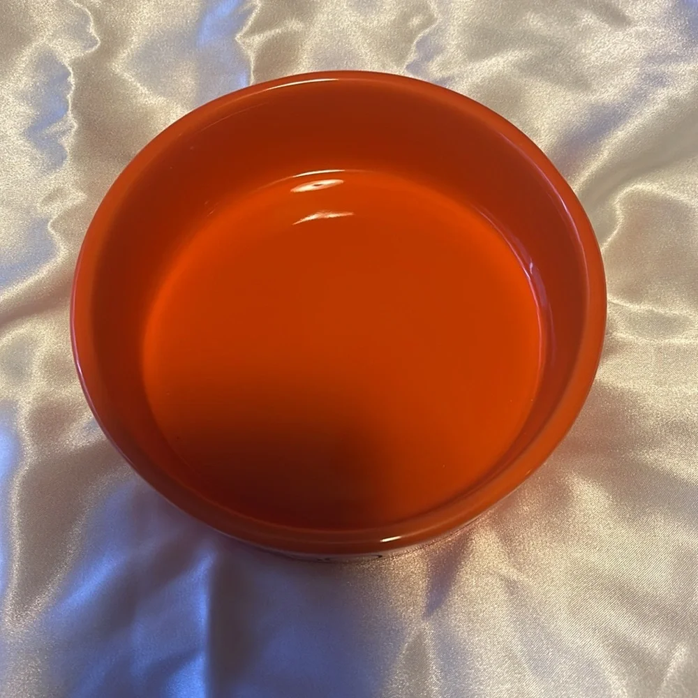 Rae Dunn Cat Food Bowl - Boo